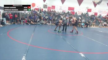 132 lbs 3rd Place Match - Andraco Dickson, Sumner vs Kaden Harding, Orting
