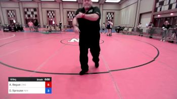 125 kg Rr Rnd 1 - Aeden Begue, Long Island RTC - LIRTC vs Donovan Sprouse, Patriot Elite Wrestling Club