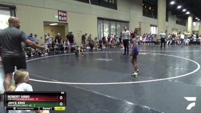 65 lbs Round 1 (6 Team) - Robert Gibbs, The Untouchables Black vs Jayce King, Williamson County WC