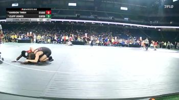 D4-165 lbs Cons. Round 3 - Karson Tweh, St Louis vs Cliff Jones, Clinton