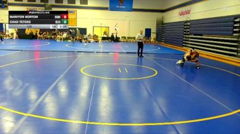 125 lbs Round 2 (6 Team) - Chad Teters, Northeastern Junior College vs Mariyon Norton, Hawkeye Community College