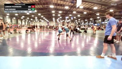 182 lbs Rr Rnd 3 - Landon Fitzsimons, Iron Faith Wrestling vs Kam Hughes, Brady Strong