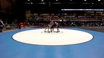 135 lbs Champ. Round 1 - Leah Marovec, De Soto HS vs Ava Malone, Goddard-Eisenhower HS