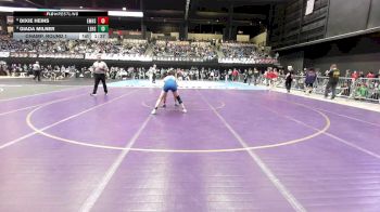 110 lbs Champ. Round 1 - Giada Milner, Leavenworth HS vs Dixie Heins, Emporia HS