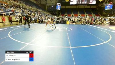 118 lbs Cons 4 - Alexis Lazar, MI vs Sara McLaughlin, MA