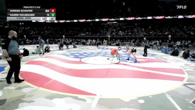 Cons. Semi - Kaden Holzbauer, Parkston vs Jordan Schafer, Miller/Highmore-Harrold