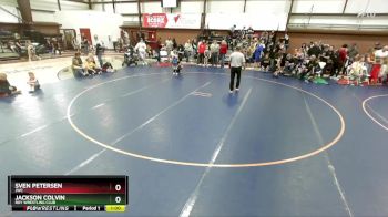 45 lbs Cons. Round 1 - Sven Petersen, JWC vs Jackson Colvin, Roy Wrestling Club