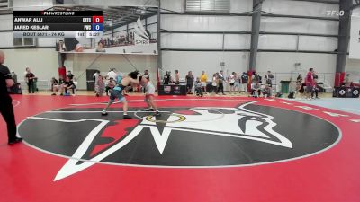 74 kg Champ. Round 3 - Anwar Alli, CLT Regional Training Center vs Jared Keslar, Pittsburgh Wrestling Club