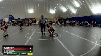 76 lbs Round 4 (8 Team) - Jimmy Hurley, Neighborhood vs Jace Tiggett, Warrior RTC