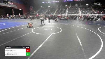 46 lbs Round Of 16 - Joseph Perez, Bear Cave vs Hunter Bishop, Buffalo Outlaws