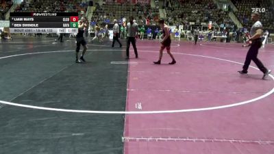 1A-4A 132 Cons. Semi - Ben Swindle, Bayside Academy vs Liam Mays, Cleburne County