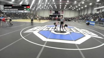 110 lbs Round 1 (3 Team) - Trevor Eggleston, Shenendehowa vs Luca Lore, Yorktown Sr