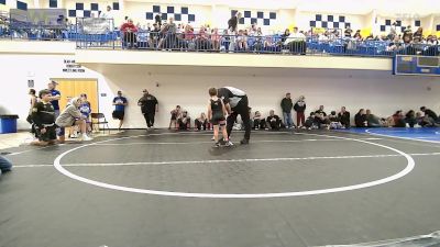 55 lbs Consolation - Rowdy Rice, Coweta Tiger Wrestling vs Isaac Reeves, Bartlesville Wrestling Club