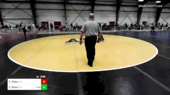 141 lbs Quarterfinal - CJ Shea, Wesleyan vs Xavier Pena, Centenary