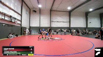 160 lbs Round 3 - Cohen Malasig, Askeo International Mat Club vs Adam Bayne, NWWC