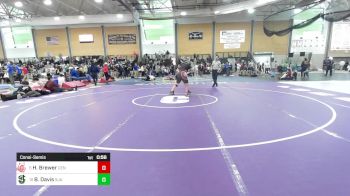 152 lbs Consolation - Hannah Brewer, Central vs Brooke Davis, St. Johnsbury