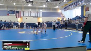 150 lbs 1st Place Match - Joey Fisher, Lewisburg vs Luke Hale, North Pontotoc High School