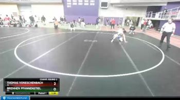 145 lbs Champ. Round 2 - Thomas VonEschenbach, AL vs Brennen Pfannenstiel, KS