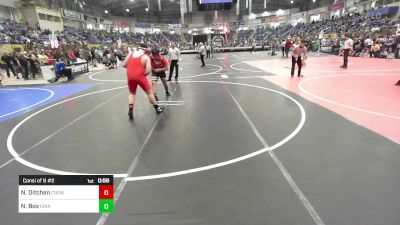 200 lbs Consi Of 8 #2 - Naithyn Ditchen, Crowley County vs Nakai Box, Ignacio Middle School