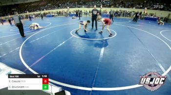 106 lbs Final - Eric Casula, Prodigy Wrestling vs Canaan Brummett, Chickasha Youth Wrestling