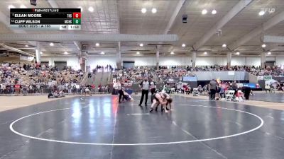 A 165 lbs Champ. Round 1 - Elijah Moore, Tennessee High School vs Cliff Wilson, McMinn Central High School