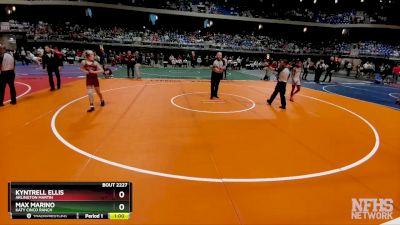 6A 106 lbs Cons. Round 2 - Max Marino, Katy Cinco Ranch vs Kyntrell Ellis, Arlington Martin