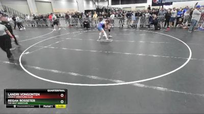 130 lbs Quarterfinal - Regan Rosseter, The Best Wrestler vs Landri VonGonten, Legacy Wrestling Club