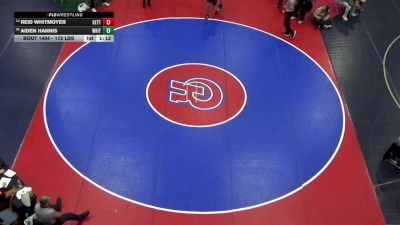 172 lbs Round Of 16 - Reid Whitmoyer, Gettysburg vs Aiden Hannis, Whitehall
