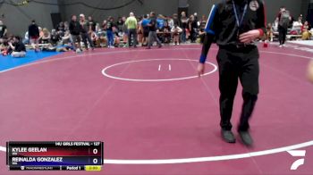 127 lbs Cons. Semi - Kylee Geelan, WA vs Reinalda Gonzalez, WA