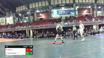 170 lbs Round 1 (8 Team) - Kasen Grape, Columbus vs Colin Kleysteuber, Garden City