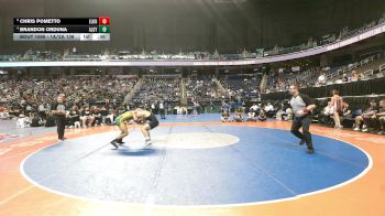 1A/2A 138 Cons. Round 1 - Chris Pometto, Elkin vs Brandon Orduna, Alleghany