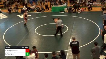 Prelims - Domenic Cirignano, Brockton vs Bryan Young, Oliver Ames