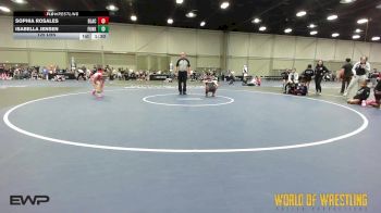 125 lbs Rr Rnd 2 - Sophia Rosales, Black Widows K-6 vs Isabella Jensen, Funky Singlets K-6