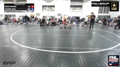 106 kg Semifinal - Hugo Hughes, Big Game Wrestling Club vs Vander Tran, Gold Rush Wrestling