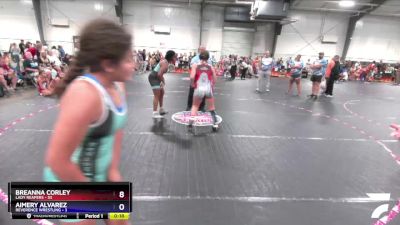 148 lbs Round 1 (3 Team) - Jocey Byers, Lady Reapers vs Jada Lawrence, Reverence Wrestling