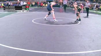 D1-138 lbs Quarterfinal - Zach Leventis, Howell vs Carl Nihranz, Macomb Dakota