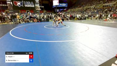 126 lbs Rnd Of 128 - Elias Hajali, Massachusetts vs Adan Benavidez, New Mexico
