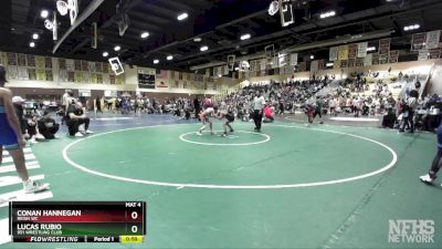 82 lbs Cons. Semi - Lucas Rubio, 951 Wrestling Club vs Conan Hannegan, Reign WC