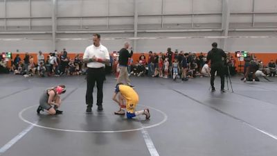 68 lbs Round 2 (4 Team) - Clara Coombs, Empyre WC Maroon vs Luca Berry, Notre Dame Lions