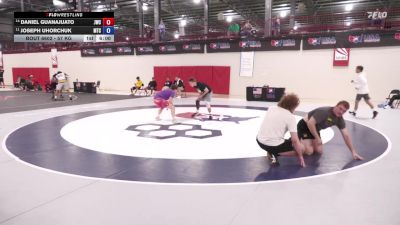 57 kg Quarters - Daniel Guanajuato, Jackrabbit Wrestling Club vs Joseph Uhorchuk, Minion Training Center
