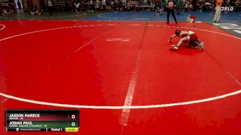 80 lbs Placement (4 Team) - Josiah Paul, Dassel-Cokato-Litchfield vs Jaxson Mareck, Rocori