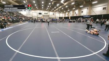 157 lbs Semis & 1st Wrestleback (8 Team) - Logan Spotanski, Ravenna vs Jace McGill, Weeping Water