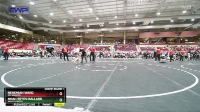 190 lbs 3rd Place Match - Nehemiah Ward, STL Warrior vs Noah Reyes-Ballard, Valley Center