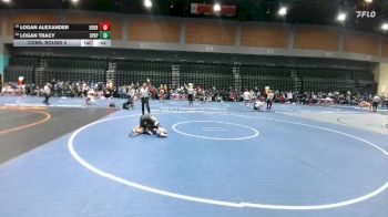 132 lbs Cons. Round 2 - Logan Alexander, Del Oro vs Logan Tracy, Spanish Springs