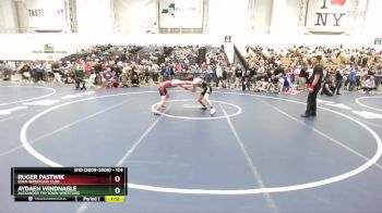 124 lbs Champ. Round 2 - Ruger Pastwik, Eden Wrestling Club vs Aydaen Windnagle, Alexander Tri-Town Wrestling