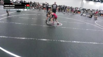 64 lbs Round 3 (3 Team) - Tanner Bailor, Alpha Elite vs Carson Scott, Level Up Wrestling