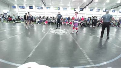 190 lbs Quarterfinal - Zach Miracle, Flint Tropics - HS vs Glen Sanchez, Pit Crew - HS