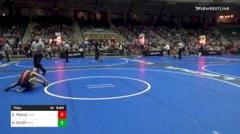 75 lbs Quarterfinal - Easton Pierce, Standfast vs Kayin Smith, Bartlesville WC