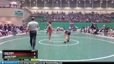 150 lbs Round 1 (16 Team) - Max Sciro, Lambert vs Jacob Funes, North Cobb