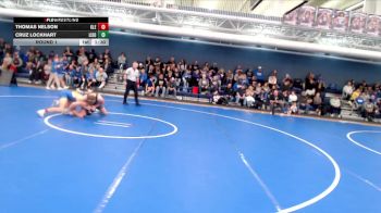 157 lbs Round 1 - Cruz Lockhart, Lincoln Southwest vs Thomas Nelson, Klein